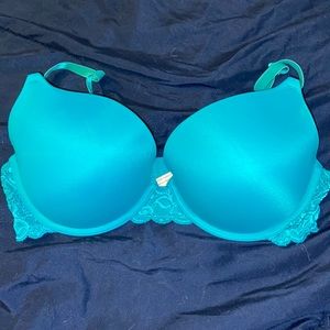 Teal Push Up Bra